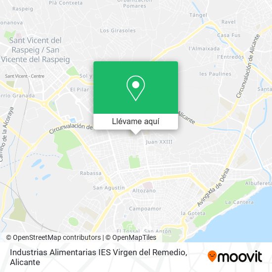 Mapa Industrias Alimentarias IES Virgen del Remedio