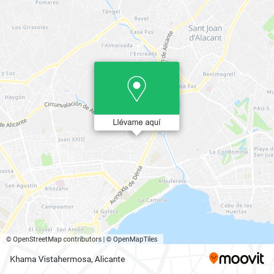 Mapa Khama Vistahermosa