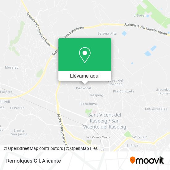 Mapa Remolques Gil