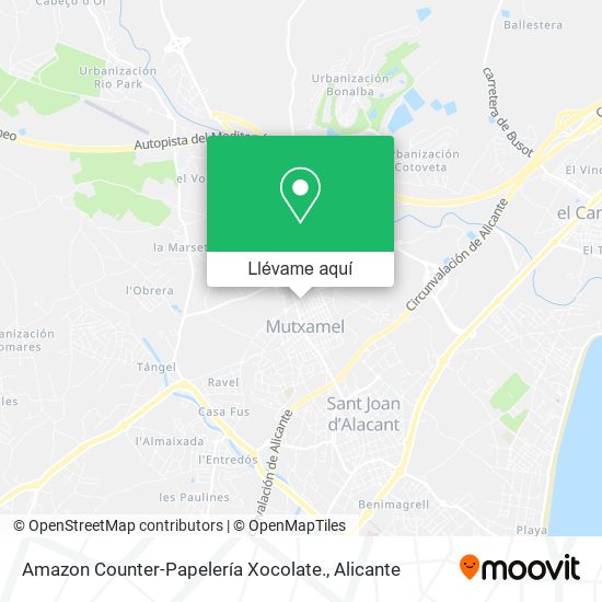 Mapa Amazon Counter-Papelería Xocolate.