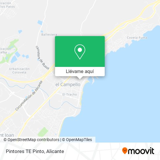 Mapa Pintores TE Pinto