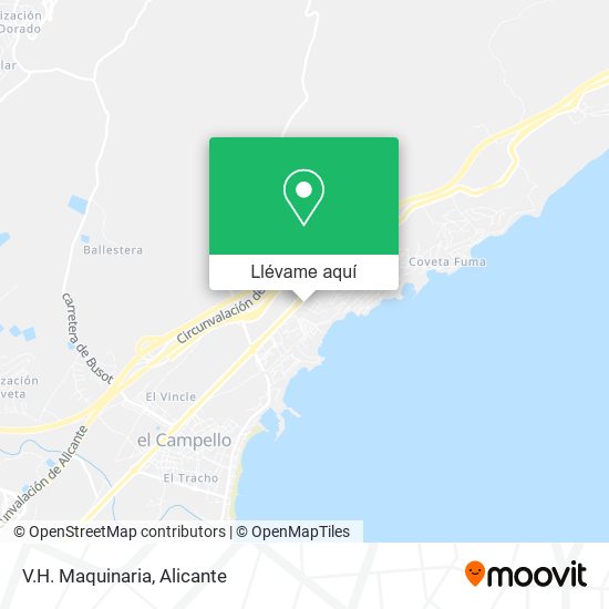 Mapa V.H. Maquinaria