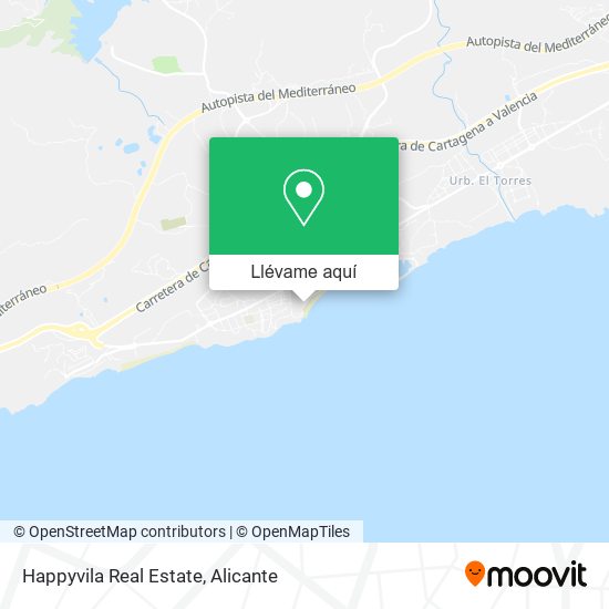 Mapa Happyvila Real Estate