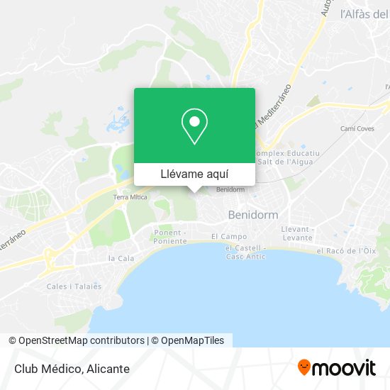 Mapa Club Médico