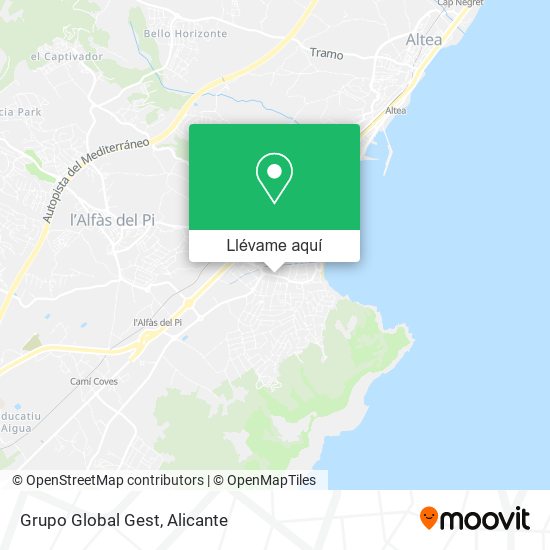 Mapa Grupo Global Gest