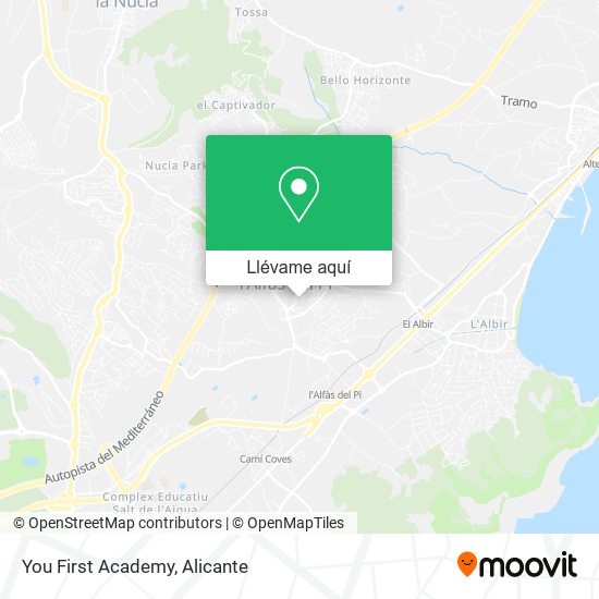 Mapa You First Academy