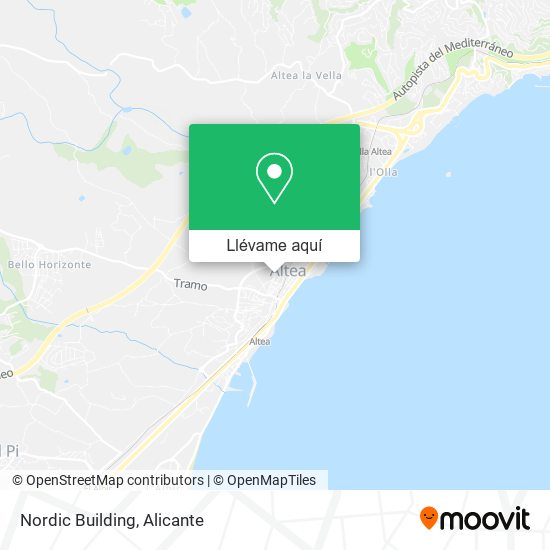 Mapa Nordic Building