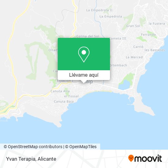 Mapa Yvan Terapia