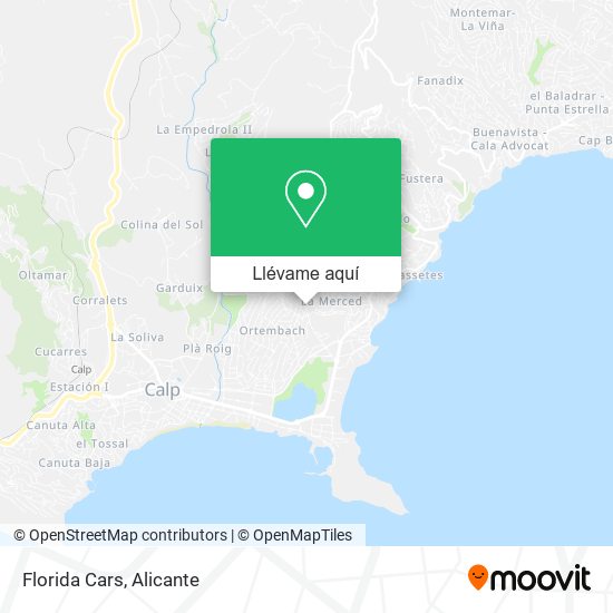 Mapa Florida Cars