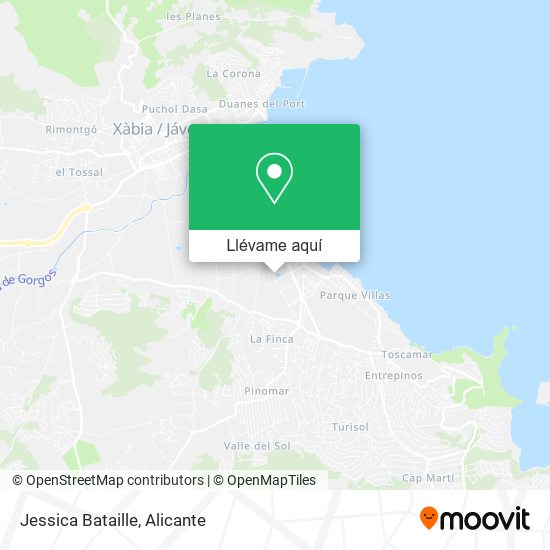 Mapa Jessica Bataille