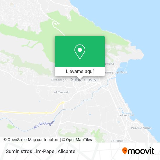 Mapa Suministros Lim-Papel