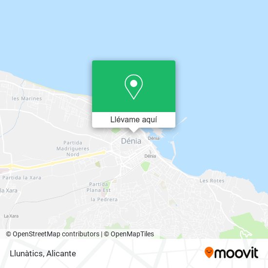 Mapa Llunàtics