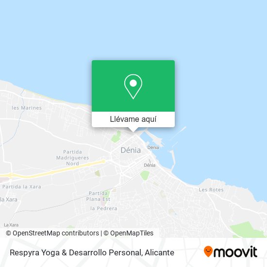 Mapa Respyra Yoga & Desarrollo Personal