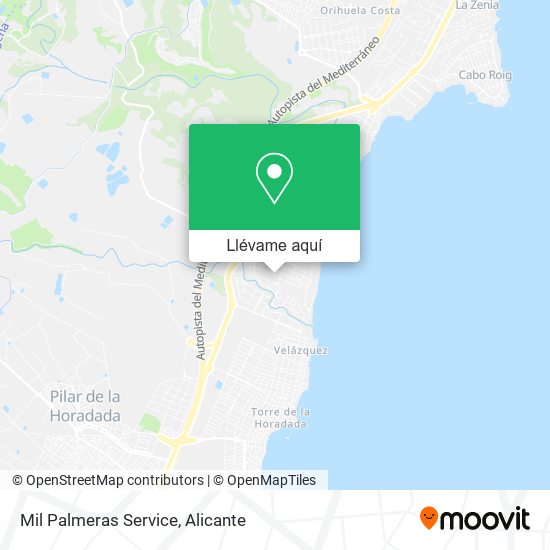 Mapa Mil Palmeras Service