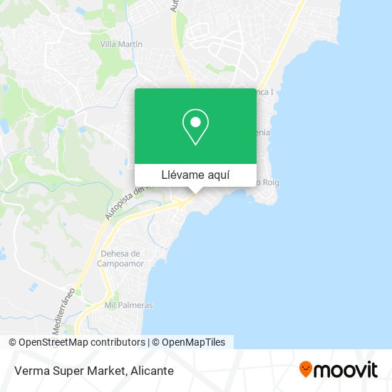 Mapa Verma Super Market
