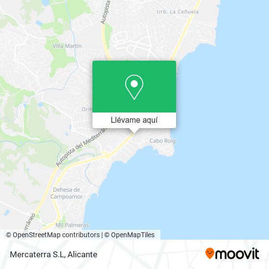 Mapa Mercaterra S.L