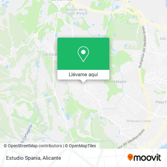 Mapa Estudio Spania