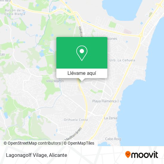 Mapa Lagonagolf Vilage