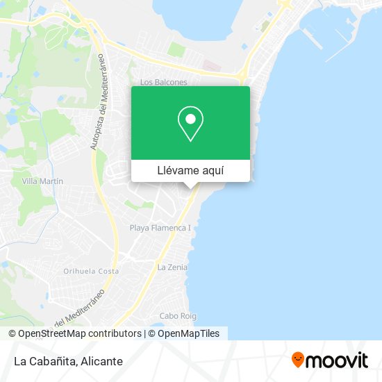 Mapa La Cabañita