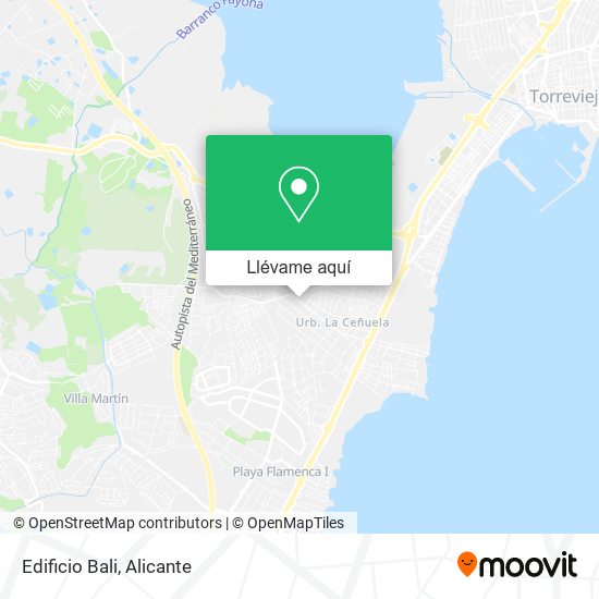 Mapa Edificio Bali