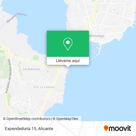 Mapa Expendeduría 15