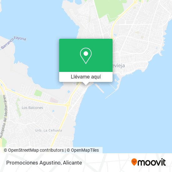 Mapa Promociones Agustino