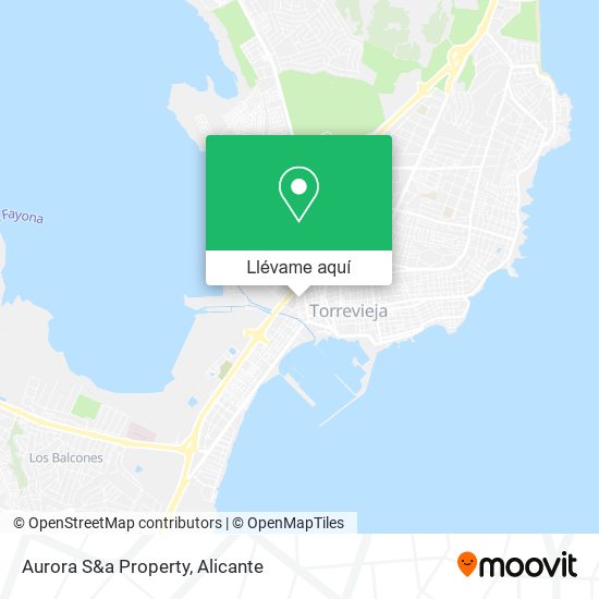 Mapa Aurora S&a Property