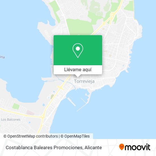 Mapa Costablanca Baleares Promociones