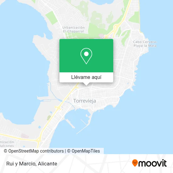 Mapa Rui y Marcio