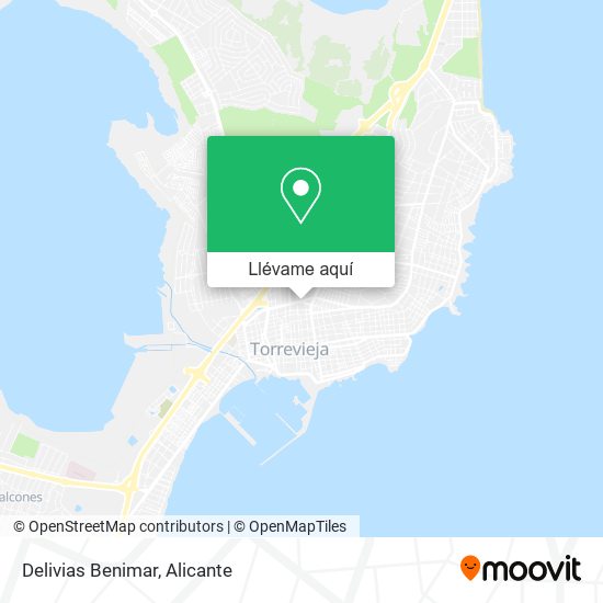 Mapa Delivias Benimar