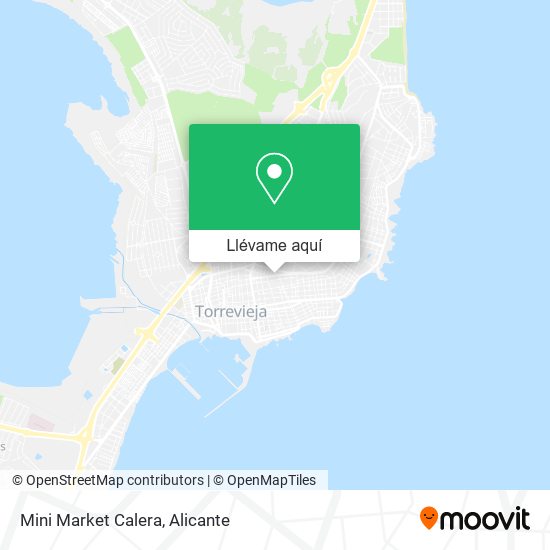 Mapa Mini Market Calera