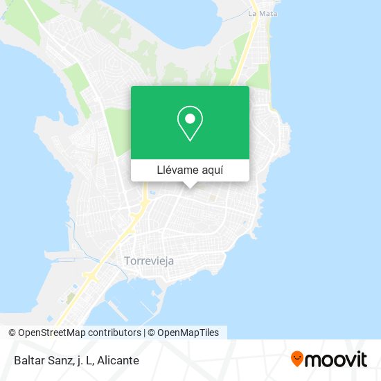 Mapa Baltar Sanz, j. L