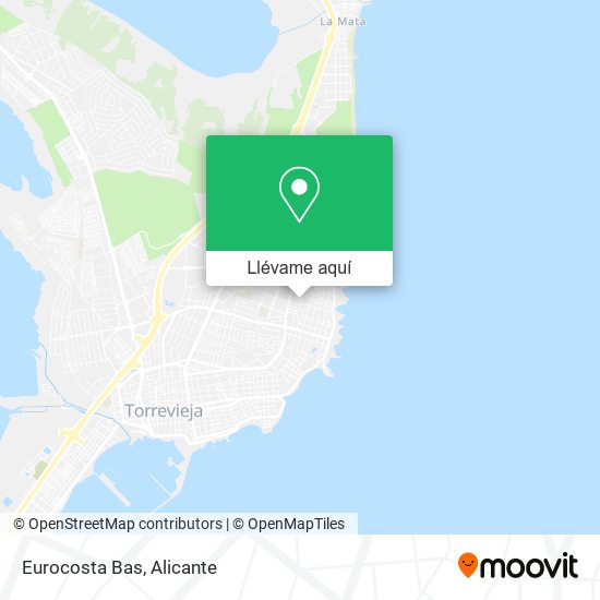 Mapa Eurocosta Bas