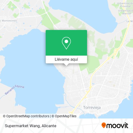 Mapa Supermarket Wang