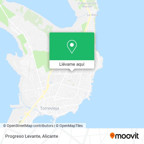 Mapa Progreso Levante