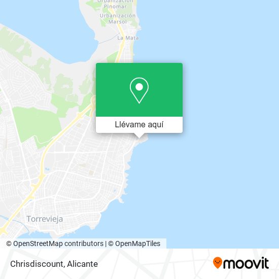 Mapa Chrisdiscount