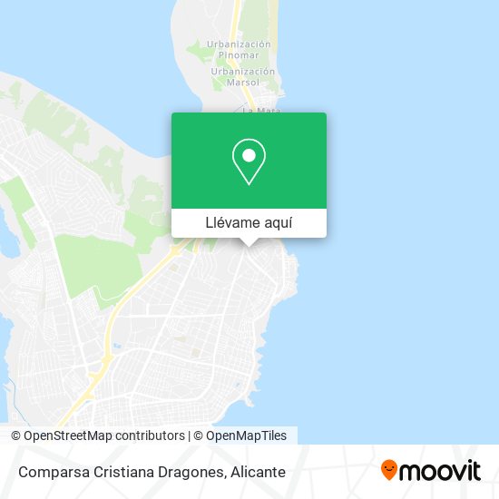 Mapa Comparsa Cristiana Dragones