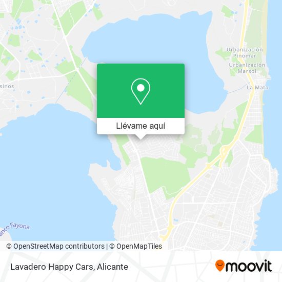 Mapa Lavadero Happy Cars