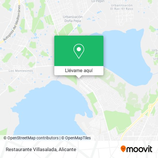 Mapa Restaurante Villasalada