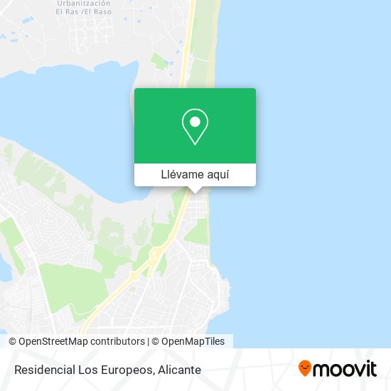 Mapa Residencial Los Europeos