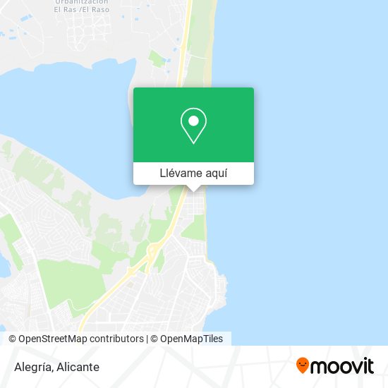 Mapa Alegría