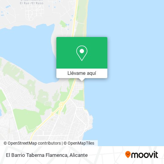 Mapa El Barrio Taberna Flamenca