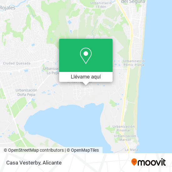Mapa Casa Vesterby