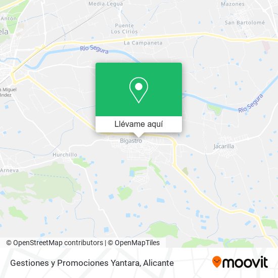 Mapa Gestiones y Promociones Yantara