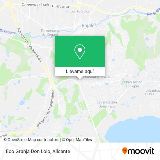Mapa Eco Granja Don Lolo