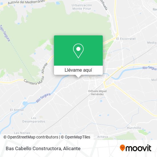 Mapa Bas Cabello Constructora