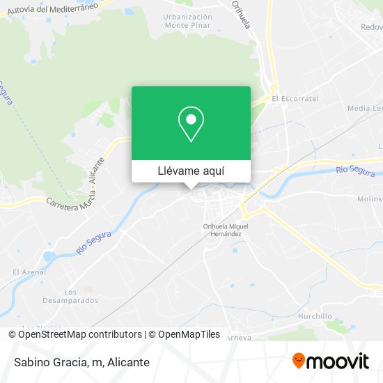 Mapa Sabino Gracia, m