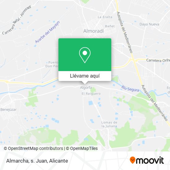 Mapa Almarcha, s. Juan