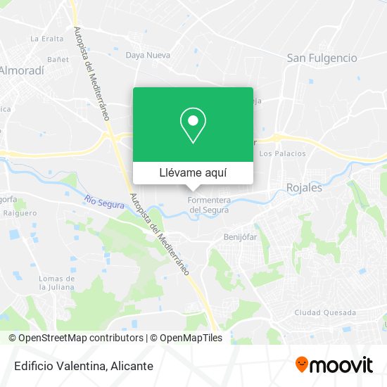Mapa Edificio Valentina
