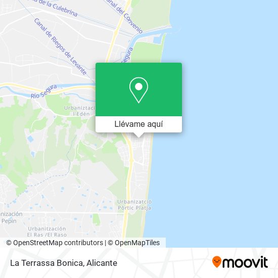 Mapa La Terrassa Bonica